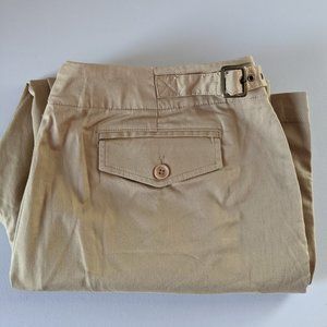 Ana tan/khaki colored capris, size 14